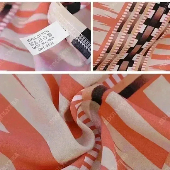 VINTAGE BOHEMIAN ROBE KIMONO - Picture 14 of 15